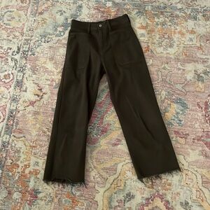 Cropped Gray High rise jeans